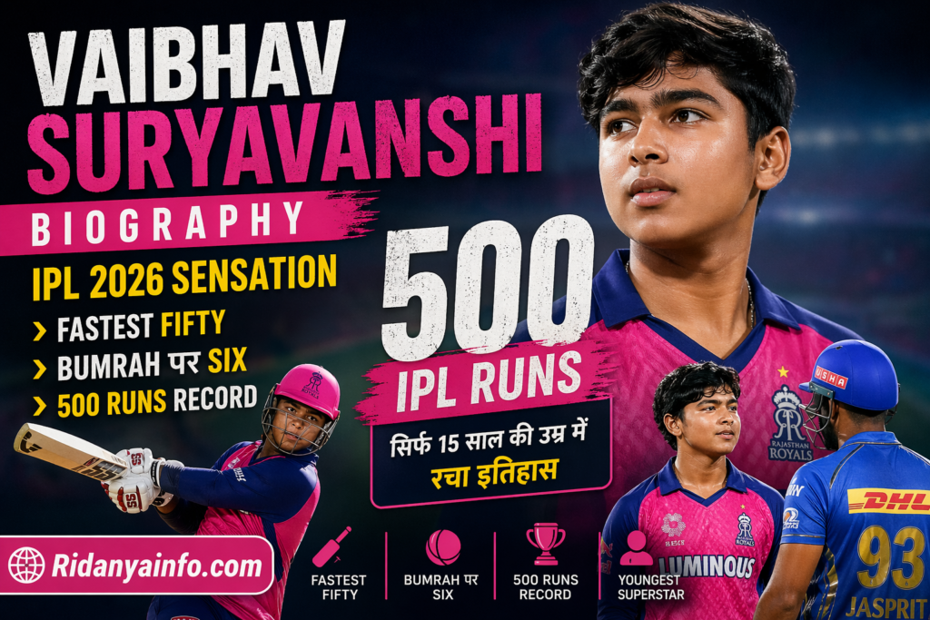 Vaibhav Suryavanshi: IPL sensation